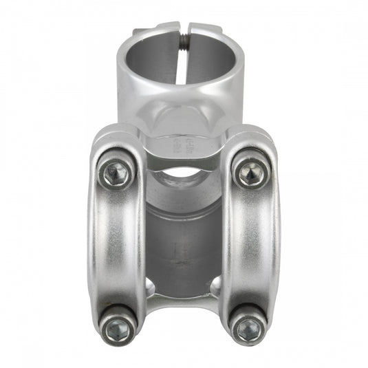 Origin8 Pro Fit Alloy Ergo Stem Road/MTB 25.4 mm 80 mm +/- 17Â° Silver