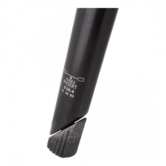 Sunlite Adjustable Stem Quill 110mm 25.4mm Adj. 0-60 Deg Black Aluminum MTB