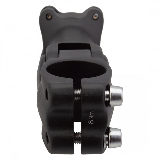 Sunlite 0-60 Adj. Stem Mountain Threadless 25.4 or 31.8mm 125mm Black Aluminum