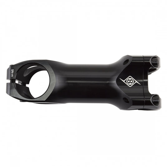 Origin8 Flux Stem 90mm Clamp 31.8mm +/-5 Deg Black Aluminum Road / Mountain