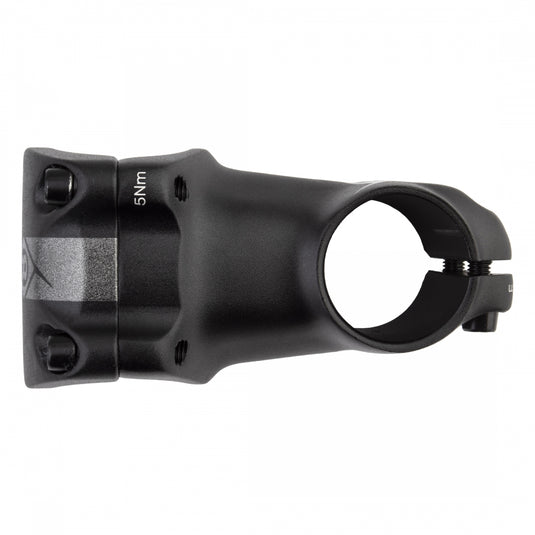 Origin8 Flow Stem 31.8mm 55mm 0 Deg Black MTB 4-bolt Front Loading Faceplate