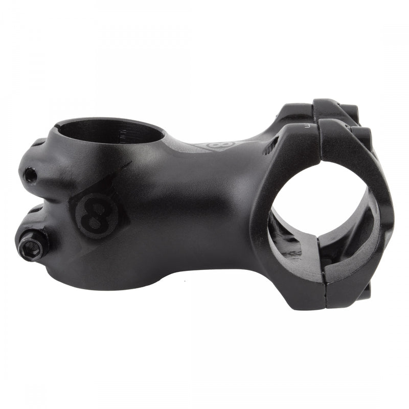 Load image into Gallery viewer, Origin8 Flow Stem Bar Clamp 31.8mm 60mm +7 Deg Black Aluminum Road / Mountain
