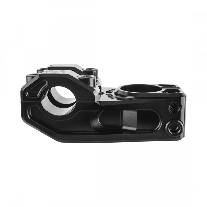 Load image into Gallery viewer, Alienation Vault Stem Clamp 22.2mm Length 58mm Angle 0 Deg Black Aluminum BMX
