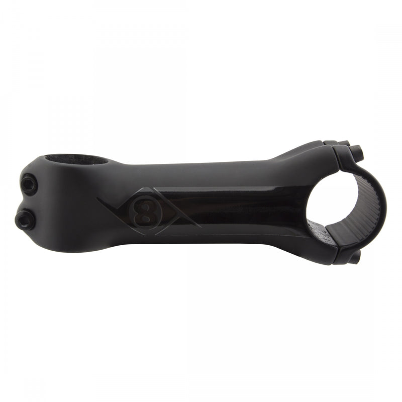 Load image into Gallery viewer, Origin8 Swift Stem Bar Clamp 31.8mm 120mm +/-7 Deg Black Carbon Fiber Road
