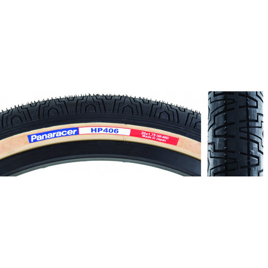 Pack of 2 Panaracer HP406 20x1.75 Clincher Wire TPI 85 Black/Ysk Reflective BMX