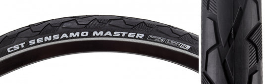 Pack of 2 Cst Premium Sensamo Master 700x38 Wire TPI 75 Black/Black Ref Road