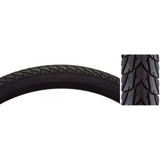 Sunlite Street CST1446 24x1.75 Wire Bicycle Tires Smooth-Riding, Water-Evacuating, Durable Urban Grab-and-Go Set