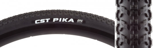 Pack of 2 Cst Premium Pika 700x35 Wire TPI 75 Black/Black Reflective Road Tire