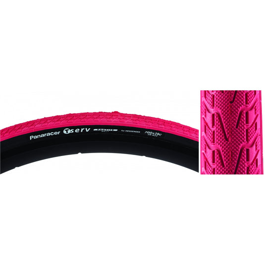 Pack of 2 Panaracer TServ 700x28 Fold TPI 105 Rd/Black Reflective Road Tire