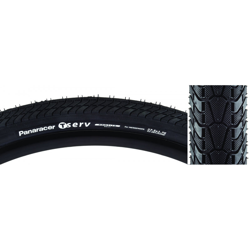 Load image into Gallery viewer, Pack of 2 Panaracer TServ Protite Tire 27.5x1.75 Clincher Folding Black
