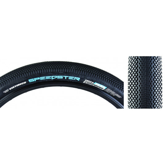 Pack of 2 Vee Tire & Rubber Speedster 29x2.8 Clincher Fold TPI 40 Black/Black