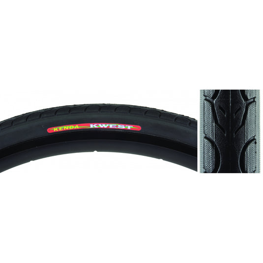 Pack of 2 Kenda Kwest 700x32 Clincher Wire TPI 85 Black/Bsk Reflective Road Tire
