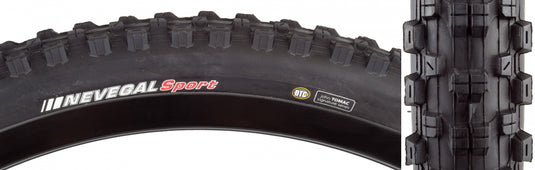 Pack of 2 Kenda Nevegal Sport 26x2.35 Wire TPI 50 Black/Black Reflective