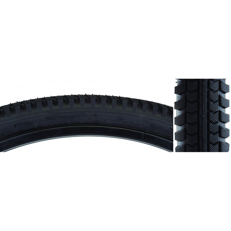 Load image into Gallery viewer, Pack of 2 Sunlite Cruiser Directional 29x2.125 Clincher Wire TPI Black/Black
