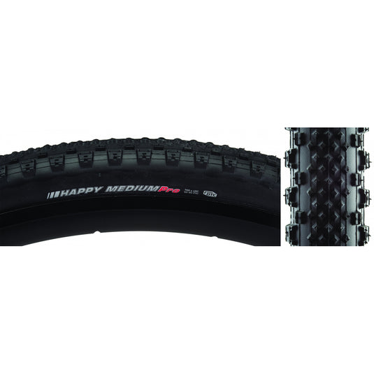 Pack of 2 Kenda Happy Medium Pro Tire 700 x 40 Clincher Folding Black