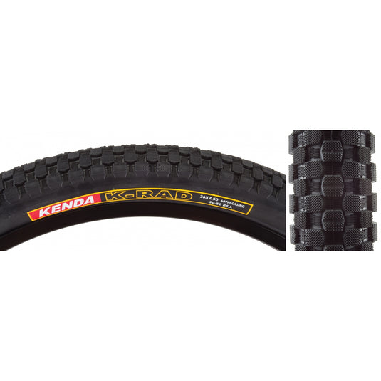 Kenda-K-Rad-Sport-26-in-2.5-in-Wire-TIRE1841-Wire-Bead-Tires