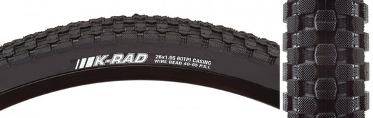 Kenda-K-Rad-Sport-26-in-1.95-in-Wire-TIRE1842-Wire-Bead-Tires