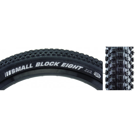 Pack of 2 Kenda Small Block 8 Sport 20x1.95 Clincher Wire TPI 65 Black/Bsk