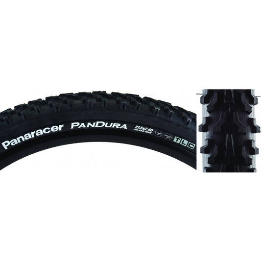 Panaracer Pandura 27.5x2.4 Tubeless Enduro/All-Mountain MTB Tire with Anti-Flat Tech