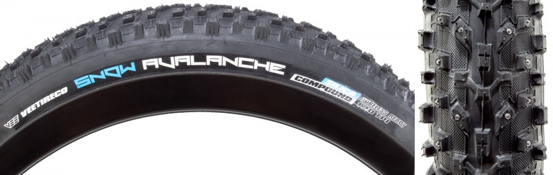 Load image into Gallery viewer, Vee-Tire-&amp;-Rubber-Snow-Avalanche-240-Stud-26-in-Plus-4.8-Folding-TIRE11419-Folding-Tires
