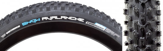 Vee-Tire-&-Rubber-Snow-Avalanche-240-Stud-26-in-Plus-4.8-Folding-TIRE11419-Folding-Tires