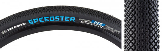 2 Pack Vee Tire Co. Speedster Tire 700 x 35 Tubeless Folding Black 120tpi