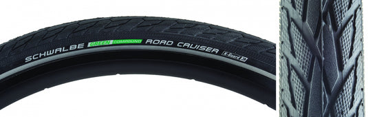 2 Pack Schwalbe Road Cruiser Active Twin KGuard 26x1.75 Wire TPI 70 Bk/Bsk/Ref