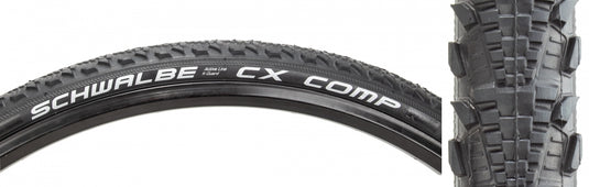 Pack of 2 Schwalbe CX Comp Tire 700 x 38 Clincher Wire Black KGuard SBC