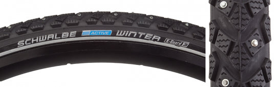 Pack of 2 Schwalbe Winter Tire 700x35 Clincher Wire KGuard Winter Touring