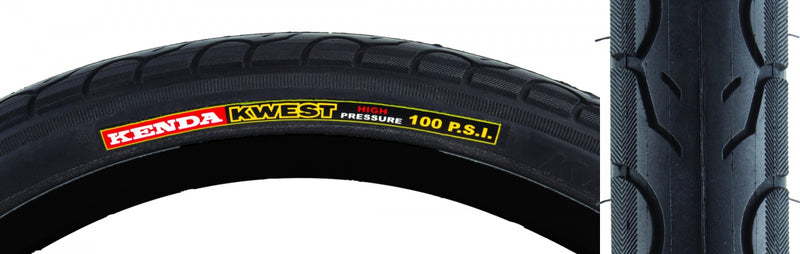 Load image into Gallery viewer, Pack of 2 Kenda Kwest PRC 26x1.5 Clincher Wire TPI 100 Black/Bsk Reflective

