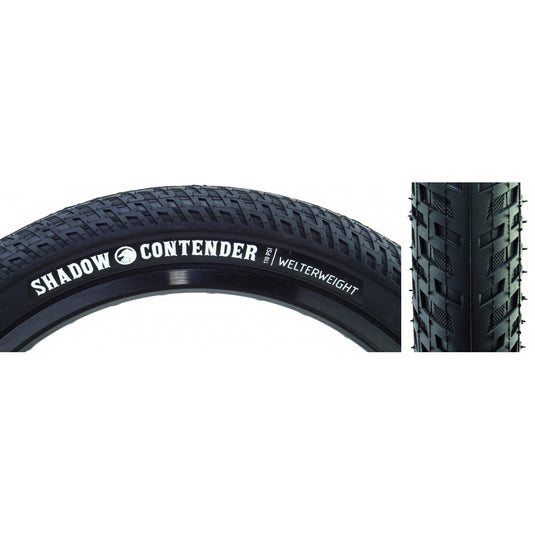 2 Pack The Shadow Conspiracy Contender Welterweight 20x2.35 Wire TPI 110 Bk/Blk