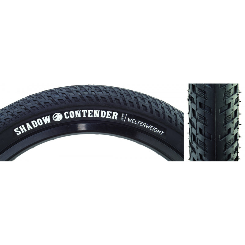 Load image into Gallery viewer, 2 Pack The Shadow Conspiracy Contender Welterweight 20x2.35 Wire TPI 110 Bk/Blk
