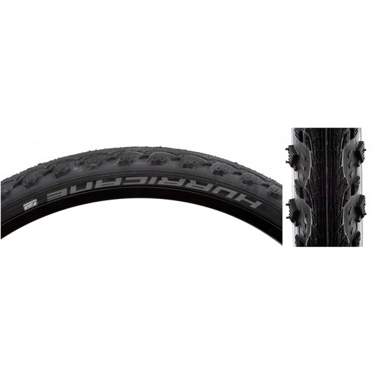 Schwalbe Hurricane Performance 26x2.0 Wire TPI Low Noise Dual Compound Bicycle Tires Bundle