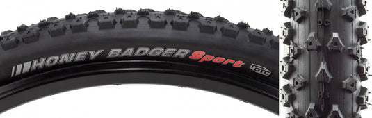 Kenda-Honey-Badger-Sport-27.5-in-2.2-in-Wire-TIRE2216-Wire-Bead-Tires