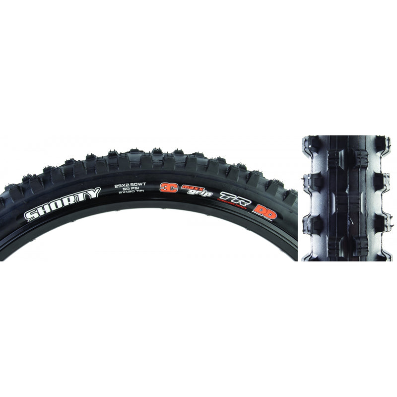Load image into Gallery viewer, Maxxis Shorty 29x2.5 Tubeless Ready Downhill &amp; Enduro Trail Tire with Double Down Construction
