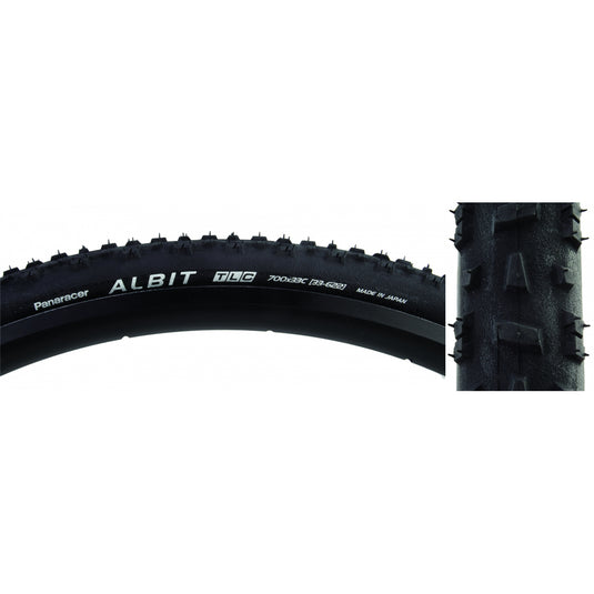 2 Pack Panaracer Albit CX Tire Tubeless Folding ZSG Compound Black 700 x 33