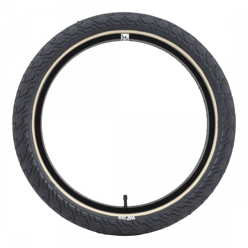 Load image into Gallery viewer, Rant Squad 20 x 2.3 Clincher Wire TPI PSI 60 TSI 60 Black/Tan Reflective Tire
