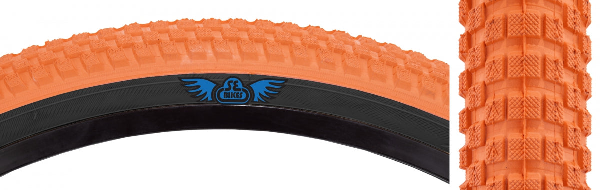Pneumatico BMX SE Bikes Cub 20 X 2.0 – Copertone Clincher Nero, Durata MPC E Look Vintage