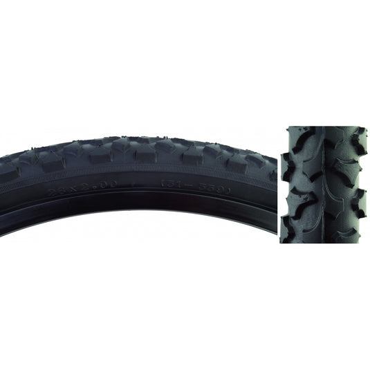 Pack of 2 Sunlite MTB Alpha Bite 26x2.0 Fold TPI 65 Black/Black EBike