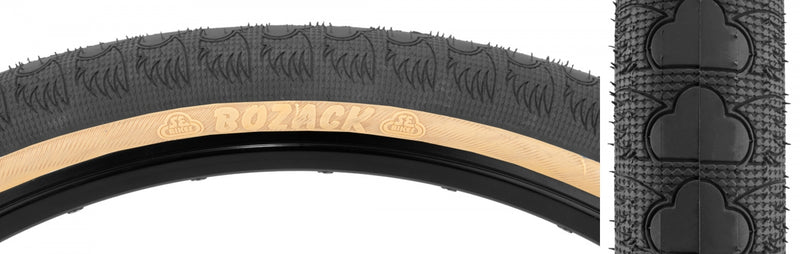Load image into Gallery viewer, Pack of 2 SE Bikes Bozack 29 x 2.4 Clincher Wire TPI Black/Tan Reflective
