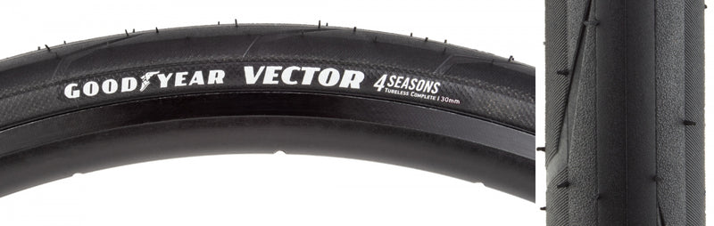 Load image into Gallery viewer, Goodyear Vector 4Seasons Tires 700 x 30 Tubeless Dyn Silica4 Pack of 2

