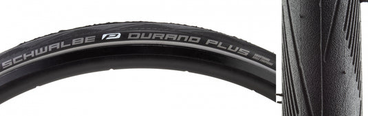 Pack of 2 Schwalbe Durano Plus Performance 700x25 Wire TPI 67 PSI 115 Bk/Ref MTB