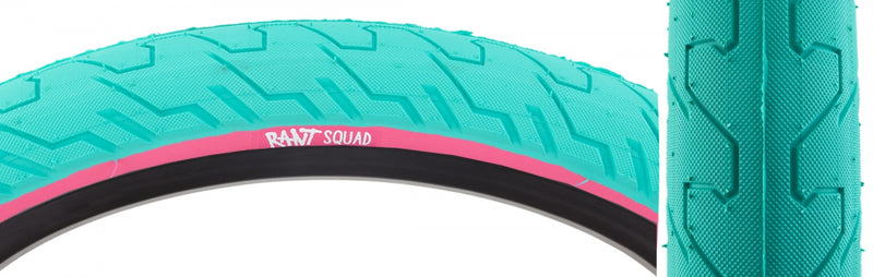 Load image into Gallery viewer, Pack of 2 Rant Squad 20 x 2.3 Clincher Wire PSI 60 TPI 60 Tl/Pnk Reflective Tire
