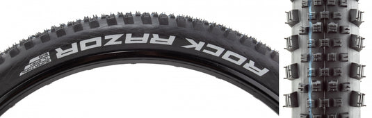 2 Pack Schwalbe Rock Razor Tire 29 x 2.35 Tubeless Folding Black Evolution