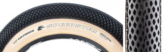 Pack of 2 Vee Tire & Rubber Speedster 20x4.0 Wire TPI 30 Bk/Tan