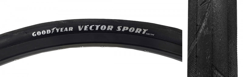 Load image into Gallery viewer, Goodyear Vector Sport 700x30 Fold TPI 110 Bk/Blk
