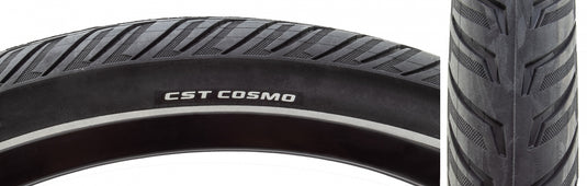 Pack of 2 Cst Premium Cosmo 700x62 Wire TPI Bk/Blk