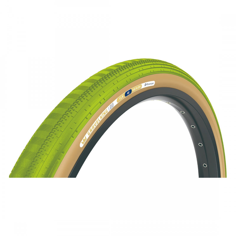 Load image into Gallery viewer, Panaracer GravelKing SS Tubeless Folding Tire 700 x 40, Matcha/Brown, Gravel &amp; Dirt Riding
