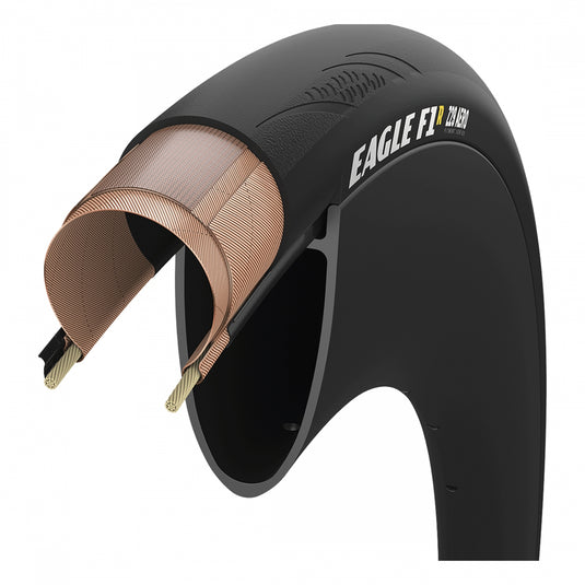 Goodyear Eagle F1 R Z29 Aero Tubeless 700x29 Road Bike Tires with Dynamic UHP, Anti-Puncture & AeroLip