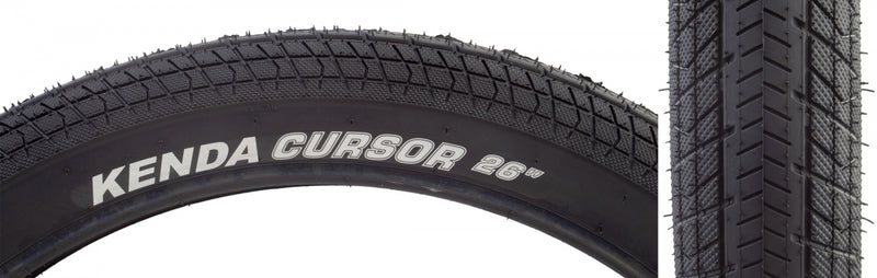 Load image into Gallery viewer, Kenda Cursor 26x3.0 Wire TPI Bike Tire | City &amp; Path Cycling, Fast-Rolling BMX Inspired Tread
